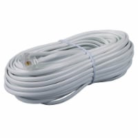 RCA 50 Ft. White Phone Cord TP443WHR