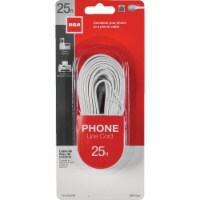 RCA 25 Ft. White Phone Cord TP243WHR
