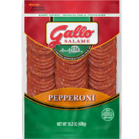 Gallo Salame® Sliced Pepperoni Deli Lunch Meat Perspective: Main