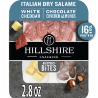 Hillshire® Farm Snacking Italian Salame White Cheddar Cheese Chocolate Almonds Bistro Bites