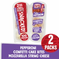 Hillshire Farm® SNACKED! Pepperoni and Mozzarella Cheese with Confetti Cake Bites