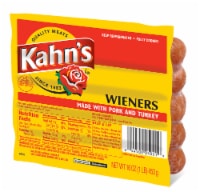 Kahn's® Fully Cooked Wieners Perspective: Main