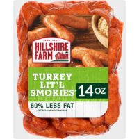 Hillshire Farm® Turkey Lit'l Smokies® Smoked Sausage Perspective: Main