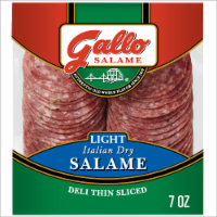 Gallo® Salame Deli Thin Sliced Light Italian Dry Salame