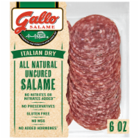 Gallo® Salame Deli Thin Sliced All Natural Uncured Salame