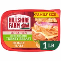 Hillshire Farm® Ultra Thin Sliced Lunchmeat Oven Roasted Turkey Breast & Honey Ham Perspective: Main