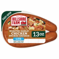 Hillshire Farm® Chicken Smoked Sausage Roasted Garlic Perspective: Main