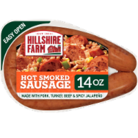 Hillshire Farm® Hot Smoked Sausage Perspective: Main