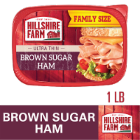 Hillshire Farm® Ultra Thin Sliced Brown Sugar Ham Lunch Meat Perspective: Main