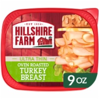 Hillshire Farm Ultra Thin Sliced Oven Roasted Turkey Breast Sandwich Meat Perspective: Main