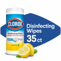 Clorox Crisp Lemon Disinfecting Wipes Perspective: Main