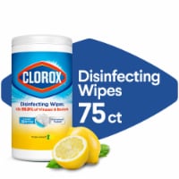 Clorox Disinfecting Wipes - Crisp Lemon Scent 75 ct.