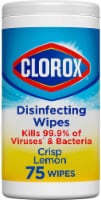 Clorox Crisp Lemon Disinfecting Wipes