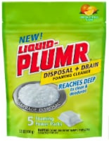 Liquid-Plumr Fresh Citrus Scented Disposal & Drain Foaming Cleaner Perspective: Main