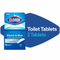 Clorox Ultra Clean Bleach & Blue Rain Clean Scent Toilet Tablets