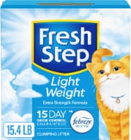 Fresh Step Lightweight Extreme Scented Litter with Febreze Clumping Cat Litter