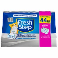 Fresh Step Total Control Scented Litter W/ Febreze, Clumping Cat Litter (44 lbs)