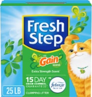 Fresh Step Clumping Litter With Febreze Freshness With Gain Original Scent Perspective: Main