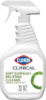 Clorox Clinical Soft Surface + Bio-Stain Disinfectant Spray Perspective: Main