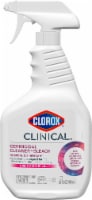 Clorox Clinical Germicidal Cleaner + Bleach Hospital Disinfectant Perspective: Main