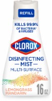 Clorox Disinfecting Mist Lemongrass Mandarin Disinfecting Refill