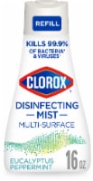 Clorox Disinfecting Mist Eucalyptus Peppermint Disinfecting Refill