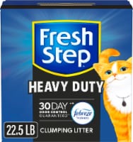Fresh Step Heavy Duty Clumping Litter with Febreze Freshness, 30 Day Odor Control Perspective: Main