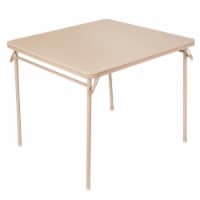 34" Square Vinyl Top Folding Card Table