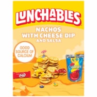 Lunchables Nachos Cheese & Salsa with Capri Sun Drink & Kit Kat Candy Bar Kids Lunch Meal Kit