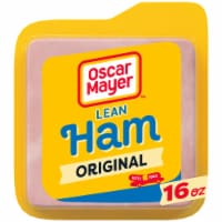 Oscar Mayer Lean Cooked Ham Sliced Lunch Meat with Water Added