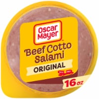 Oscar Mayer Beef Cotto Salami Thin Sliced Lunchmeat Perspective: Main