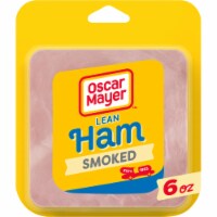 Oscar Mayer Lean Smoked Ham Sliced Deli Lunch Meat Perspective: Main