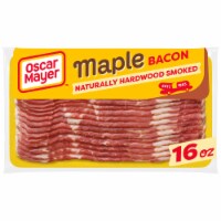 Oscar Mayer Naturally Hardwood Smoked Maple Bacon, Pack, 15-17 slices Perspective: Main