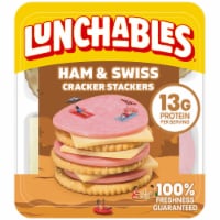 Lunchables Ham & Swiss Cheese with Crackers Snack Kit