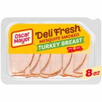 Oscar Mayer Deli Fresh Mesquite Smoked Turkey Breast Sliced Lunchmeat