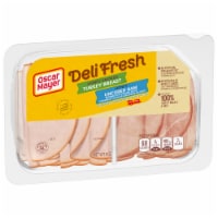 Oscar Mayer Deli Fresh Gluten Free Honey Smoked Turkey Breast & Honey Uncured Ham Perspective: Main