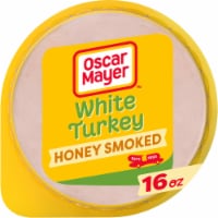 Oscar Mayer Lean Honey Smoked White Turkey Thin Sliced Lunchmeat 16 oz Perspective: Main