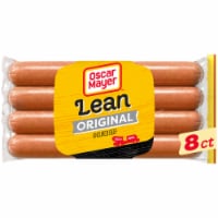 Oscar Mayer Lean Beef Uncured Franks Hot Dogs Perspective: Main
