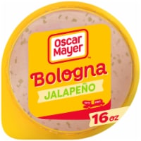 Oscar Mayer Jalapeno Bologna made with Chicken & Pork, Beef Added Sliced Lunch Meat, Pack Perspective: Main