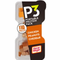 P3 Portable Protein Snack Pack with Chicken Peanuts & Cheddar Cheese