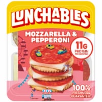 Lunchables Pepperoni & Mozzarella Cheese with Crackers Kids Lunch Snack