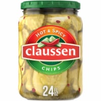 Claussen Hot & Spicy Pickle Chips Perspective: Main