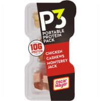 P3 Portable Protein Snack Pack with Chicken Cashews & Monterey Jack Cheese