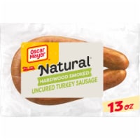 Oscar Mayer Natural Selects Hardwood Smoked Uncured Turkey Sausage