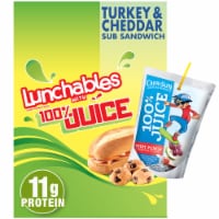 Lunchables Turkey & Cheddar Cheese Sub Sandwich Meal Kit Perspective: Main