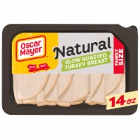 Oscar Mayer Natural Slow Roasted Turkey Breast Sliced Lunch Meat Family Size