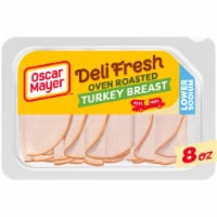 Oscar Mayer Deli Fresh Oven Roasted Turkey Breastwith 32% Lower Sodium Sliced Lunch Meat Perspective: Main
