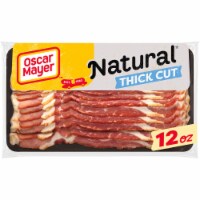 Oscar Mayer Natural Thick Cut Smoked Uncured Bacon Perspective: Main