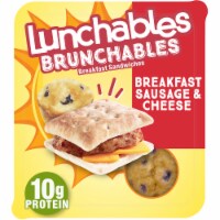 Lunchables Brunchables Breakfast Sausage and Cheese Sandwiches Perspective: Main