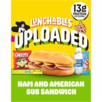 Lunchables Ham & American Cheese Sub Meal Kit Perspective: Main
